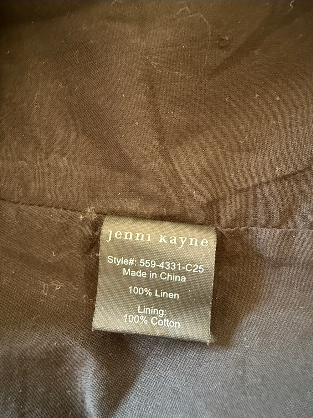 Jenni Kayne black linen Kinney skirt - Picture 5 of 6